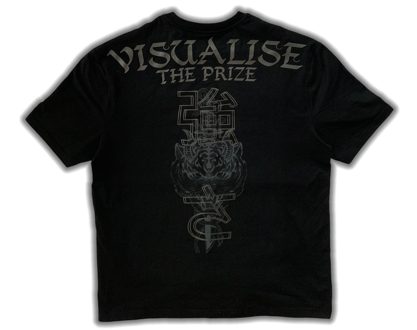 Oversized 'VISUALISE THE PRIZE' Tee