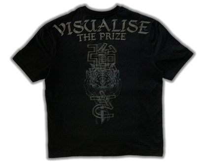 Oversized 'VISUALISE THE PRIZE' Tee