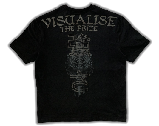 Oversized 'VISUALISE THE PRIZE' Tee